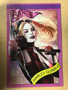 Harley Quinn #3 Margot Robbie Homage by Greg Horn Trade Dress & Virgin 2 Book Set Celebrity Authentics Exclusive DC Comics!!!