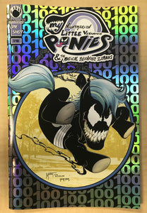 My Nightmarish Little Venomous Ponies & The Magical Friendship Zombies #1 Amazing Spider-Man #300 Todd McFarlane Homage PLATINUM HOLOFOIL Edition Variant Cover by Marat Mychaels & Jacob Bear limited to Only 10 Serial Numbered Copies!!!