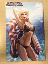 Load image into Gallery viewer, Patriotika #1 Surprise Summer Bikini Variant by Fernando Neves BooKooComix Worldwide Exclusive!!!