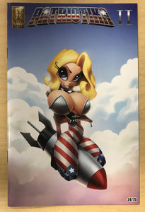 Patriotika #2 2019 Long Beach Comic Con Exclusive BOMBSHELL Variant Cover by Stef Wilson Only 75 Copies Made!!!