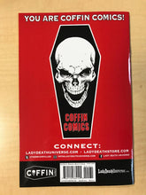 Load image into Gallery viewer, Lady Death Hellraiders #1 NAUGHTY Variant Cover by David Harrigan Signed Brian Pulido