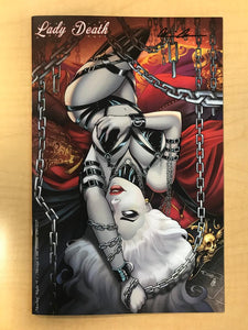 Lady Death: Mischief Night #1 Ménage a Moi Edition Variant Cover by Sorah Suhng & Ceci De La Cruz Signed by Brian Pulido w/ COA Limited to 225 Serial Numbered Copies