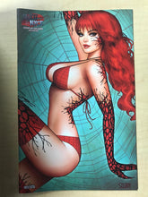 Load image into Gallery viewer, ﻿Notti &amp; Nyce Cosplay Gallery Mary Jane Carnage ized Green Trade Dress NICE Variant Cover by Nate Szerdy Limited to 125 Serial Numbered Copies!!!