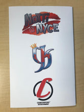 Load image into Gallery viewer, Notti &amp; Nyce #12 Scarlet Virgin Variant Cover by Carla Cohen Artist Proof AP Edition Limited to 10 Serial Numbered Copies Comic Kingdom Exclusive