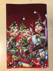 Notti & Nyce 2013 Christmas Special Notti Naughty Wraparound Variant Cover by Jamie Tyndall Limited to 100 Copies