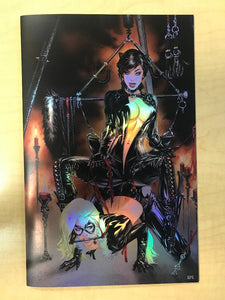 Notti & Nice Cosplay Gallery Bondage Nice Holofoil Chrome Variant Cover by EBAS Artist Proof AP Edition Limited to 10 Serial Numbered Copies Comics Elite Exclusive