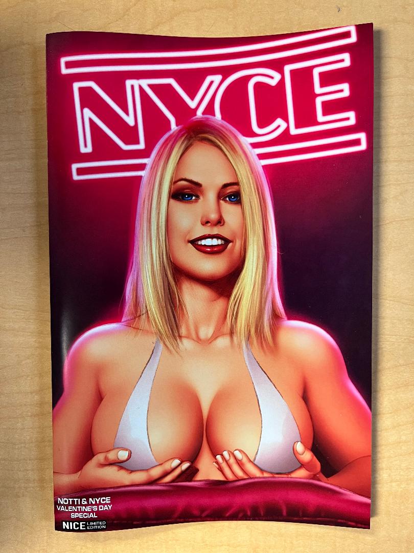 Notti & Nyce Valentines Day Special NICE Variant Cover by Mark May
