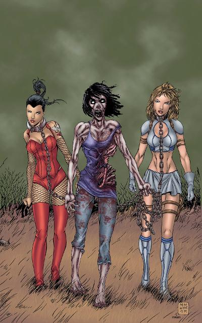 Notti & Nyce #1 The Walking Dead #19 Tony Moore Homage GHOUL GREEN VIRGIN Variant Cover by Marat Mychaels BooKooComix 2020 Halloween Bash Exclusive Edition!!!