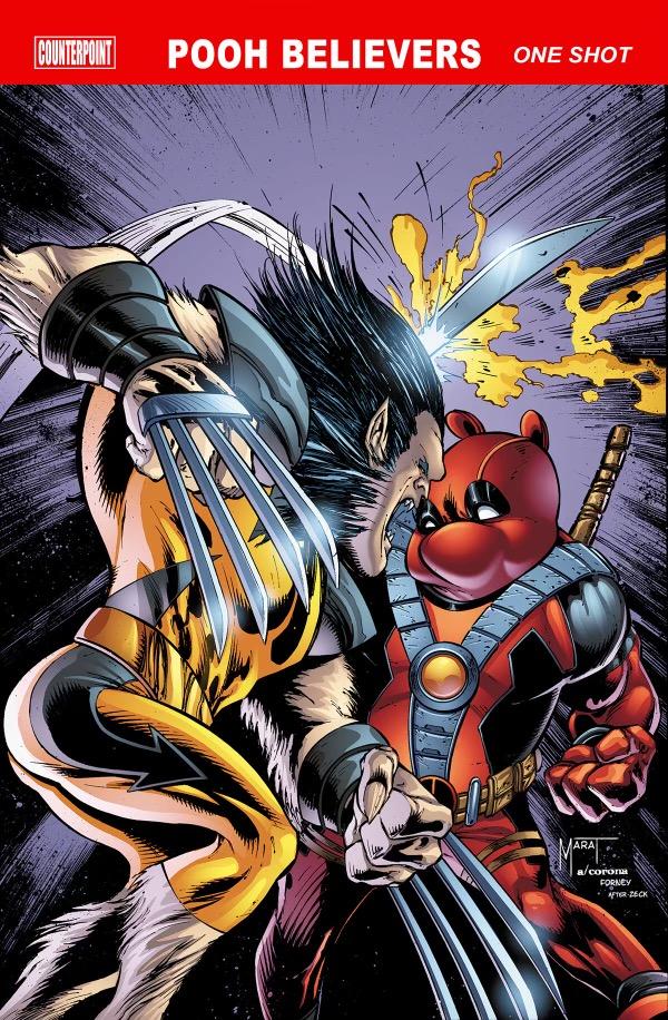 Do You Pooh Pooh Believers Captain America Annual #8 Mike Zeck Homage Variant Cover by Marat Mychaels