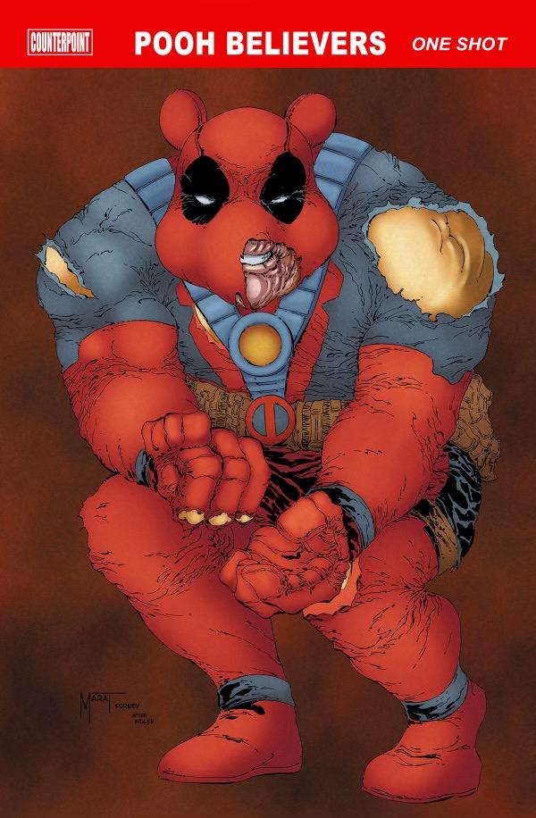 Do You Pooh Pooh Believers Batman: The Dark Knight Returns #2 Frank Miller Homage Variant Cover by Marat Mychaels