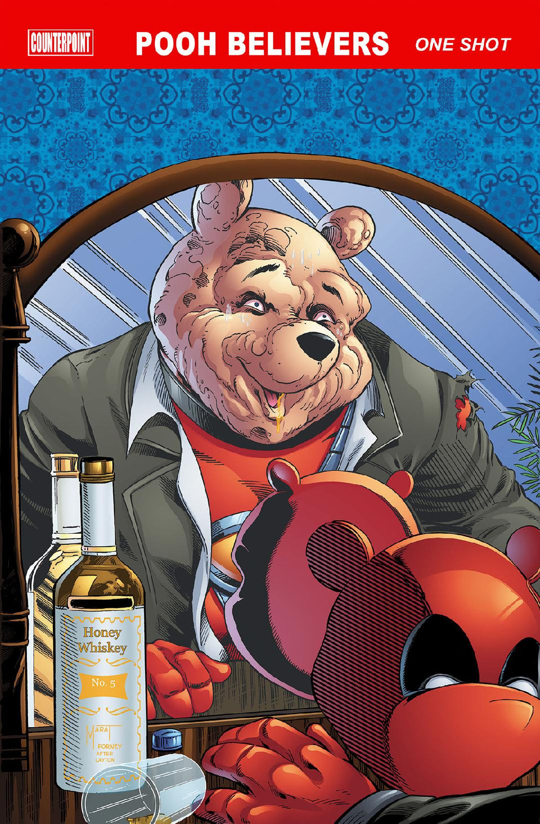 Do You Pooh Pooh Believers Iron Man #128 Bob Layton Homage Variant Cover by Marat Mychaels