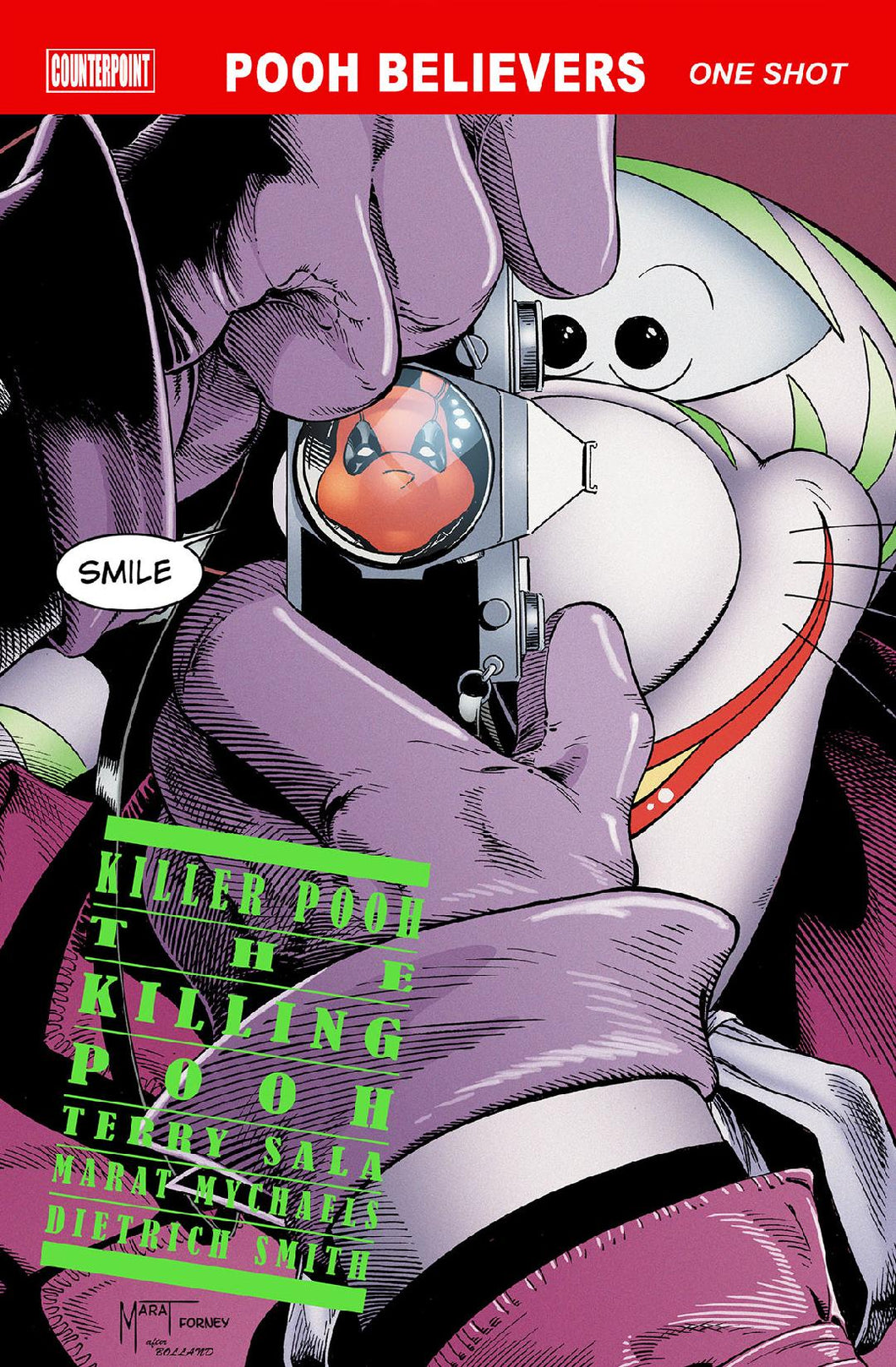 Do You Pooh Pooh Believers Batman: The Killing Joke Brian Bolland Homage Variant Cover by Marat Mychaels