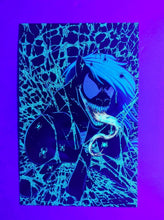 Load image into Gallery viewer, My Nightmarish Little Venomous Ponies &amp; The Magical Friendship Zombies #1 Spider-Man #1 Todd McFarlane Homage Metal Black Light Virgin Printer Proof PP Variant Cover by Jacob Bear Limited to 10 Serial Numbered Copies 2022 ECCC Exclusive Edition