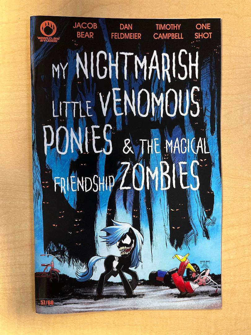 My Nightmarish Little Venomous Ponies & The Magical Friendship Zombies #1 Something is Killing the Children Werther Dell’Edera Homage TRADE DRESS Variant Cover by Jacob Bear & Dan Feldmeier Izzy's Comics & Collectibles Exclusive Limited to 60