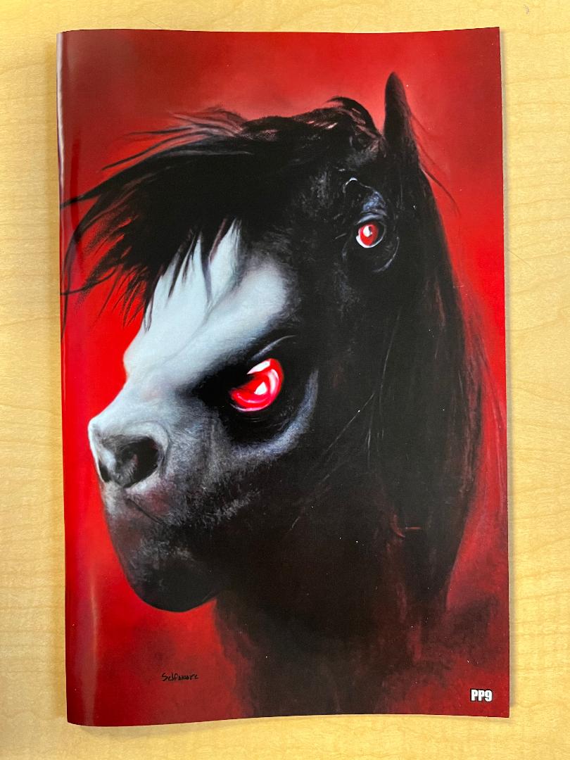 My Nightmarish Little Venomous Ponies & The Magical Friendship Zombies #1 Selfaware VIRGIN Printer Proof PP Variant Cover Limited to 10 Serial Numbered Copies Death Notice Kickstarter Exclusive Edition