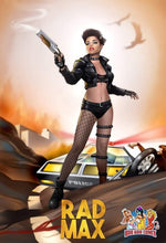 Load image into Gallery viewer, Rad Max #1 Mad Max Movie Poster Homage Nice &amp; Naughty 2 Book Set by Keith Garvey Limited to 69 Sets BooKooComix Worldwide Exclusive Totally Rad Comics