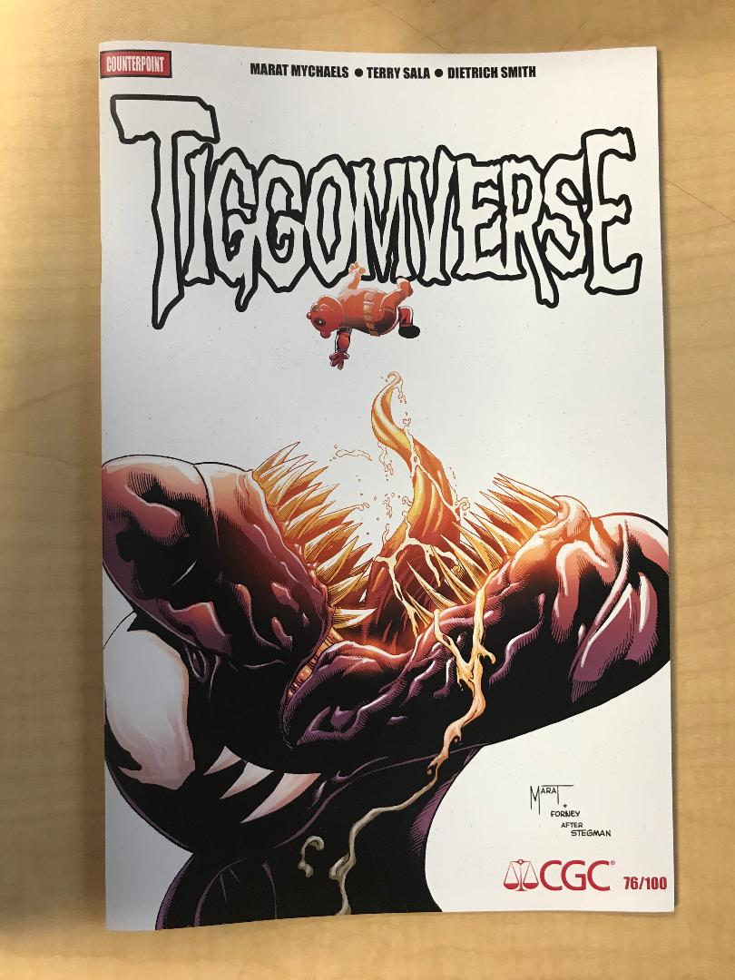 Tiggomverse #1 Venom #3 Ryan Stegman 1st Print 1st Full Appearance of Knull Homage TRADE DRESS Variant Cover by Marat Mychaels Limited to 100 Serial Numbered Copies CGC Exclusive Edition!!!