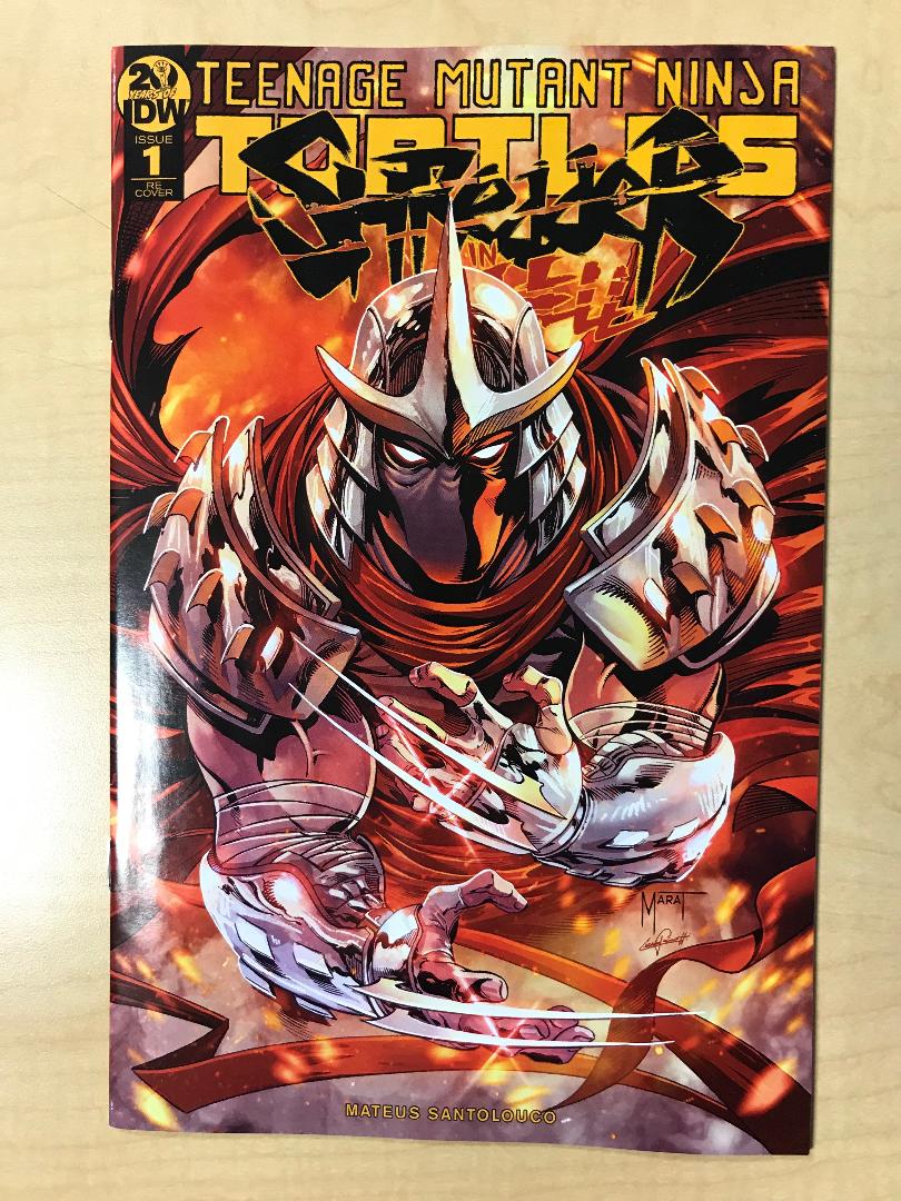 TMNT Shredder in Hell #1 Marat Mychaels Variant Cover Planet Awesome Exclusive!!!