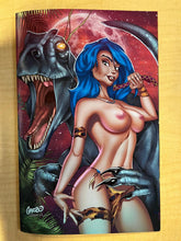 Load image into Gallery viewer, Totally Rad Lives #1 L T-Rex Nice &amp; Naughty 2 Book Variant Set by Gregbo Watson Kickstarter Exclusive
