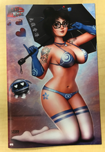 Load image into Gallery viewer, Notti &amp; Nyce: Cosplay Gallery #1 Notti as Mei from Overwatch Cosplay NICE Variant C2E2 Comic Kingdom of Canada Exclusive by Nate Szerdy Artist Proof AP Edition Only 10 Made!!!