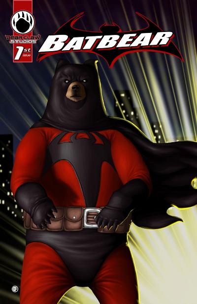 Batbear #1 Batman Homage Kickstarter Exclusive Variant Cover by Dan Feldmeier!!!
