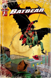 Batbear #1 Detective #27 Homage DAMAGED Kickstarter Exclusive Variant Cover by Jacob Bear