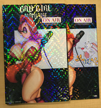 Load image into Gallery viewer, Bad Girl Apocalypse #1 Toxic Vine as Jessica Rabbit Naughty &amp; Nice CRYSTAL FLECK 2 Book Set by Stef Wilson Artist Proof AP Only 10 Made Forbidden Ink Comics Exclusive!!!