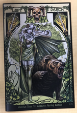 Load image into Gallery viewer, Lady Death: Oblivion Kiss #1 Seasons: Spring Edition Variant Cover by Monte Moore Signed by Brian Pulido w/ COA Limited to Only 150 Copies!!!