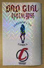 Load image into Gallery viewer, Bad Girl Apocalypse #1 Toxic Vine as Jessica Rabbit Naughty &amp; Nice CRYSTAL FLECK 2 Book Set by Stef Wilson Artist Proof AP Only 10 Made Forbidden Ink Comics Exclusive!!!