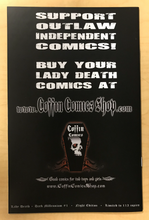 Load image into Gallery viewer, Lady Death: Dark Millennium #1 Night Edition by Richard Ortiz Signed by Brian Pulido w/ COA Only 113 Copies Made!!!