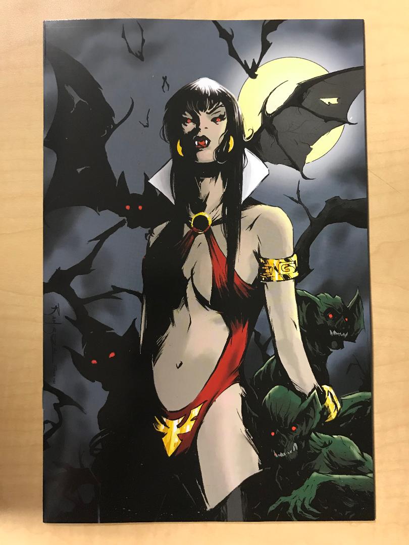 Vampirella #20 VIRGIN Variant Cover by Armando Ramirez Cobra Comics Exclusive Edition Limited to 500 Copies!!!