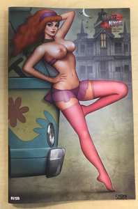 Notti & Nyce Cosplay Gallery #1 DAPHNE NAUGHTY Scooby Doo Homage Variant Cover by Nate Szerdy Only 125 Copies Made!!!