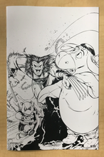 Load image into Gallery viewer, Do You Pooh? #1 Incredible Hulk #181 Herb Trimpe Homage Black &amp; White Virgin Variant Cover by Marat Mychaels Only 25 Copies Made!!!