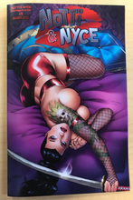 Load image into Gallery viewer, Notti &amp; Nyce Ménage a Trois #11 NAUGHTY TOPLESS Variant Cover by Leo Matos
