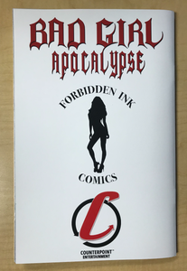 Bad Girl Apocalypse #1 Toxic Vine as Jessica Rabbit Naughty & Nice METAL 2 Book Set by Stef Wilson Artist Proof AP Only 10 Made Forbidden Ink Comics Exclusive!!!