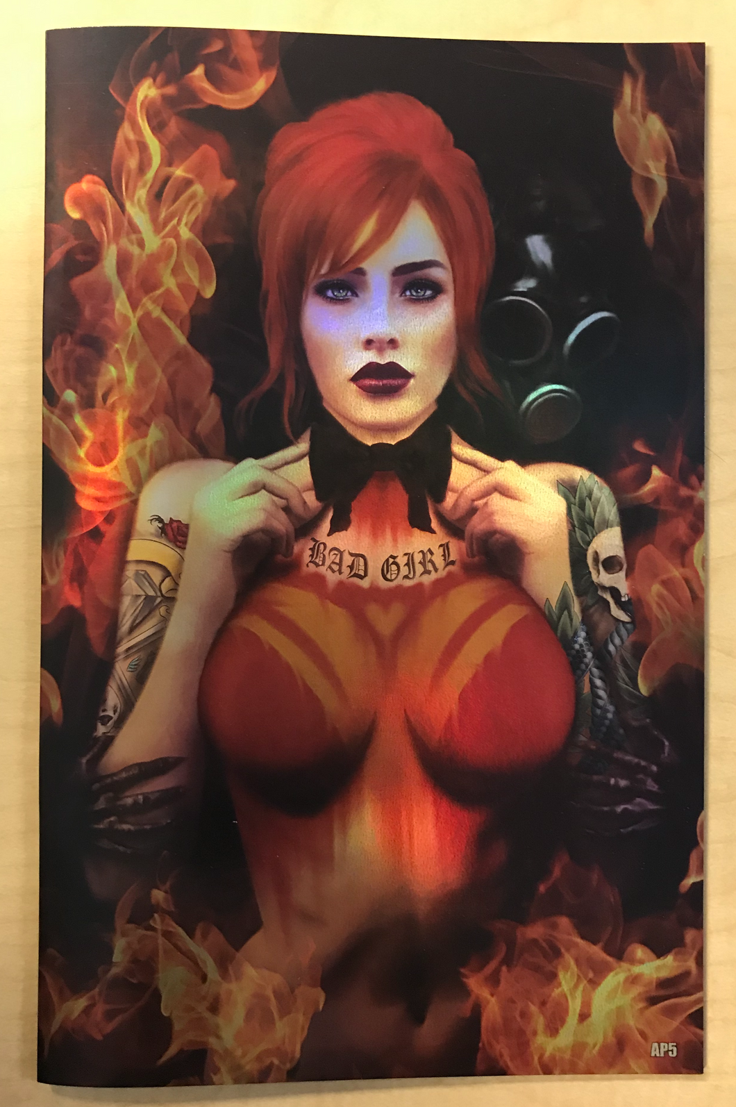 Notti & Nyce: Cosplay Gallery #1 Notti as Phoenix Cosplay Out of Quarantine Nice VIRGIN CHROME HOLOFOIL Variant Cover by Piper Rudich Artist Proof AP Only 10 Copies Made!!!