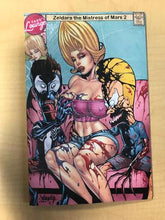 Load image into Gallery viewer, Faro&#39;s Lounge Zeldara Mistress of Mars #2 Beavis &amp; Butt-Head Venomized Mash-Up Nice &amp; Naughty Topless 2 Book Set by Jose Varese!!!